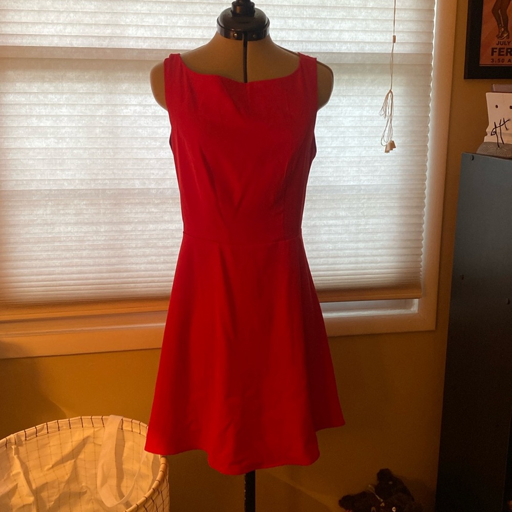 Red dress